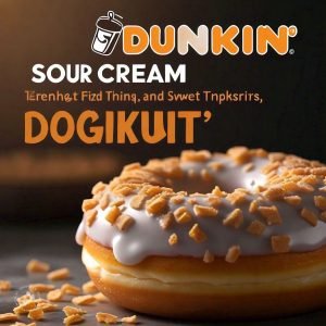Dunkin Sour Cream Donut Menu - A Sweet and Tangy Delight!