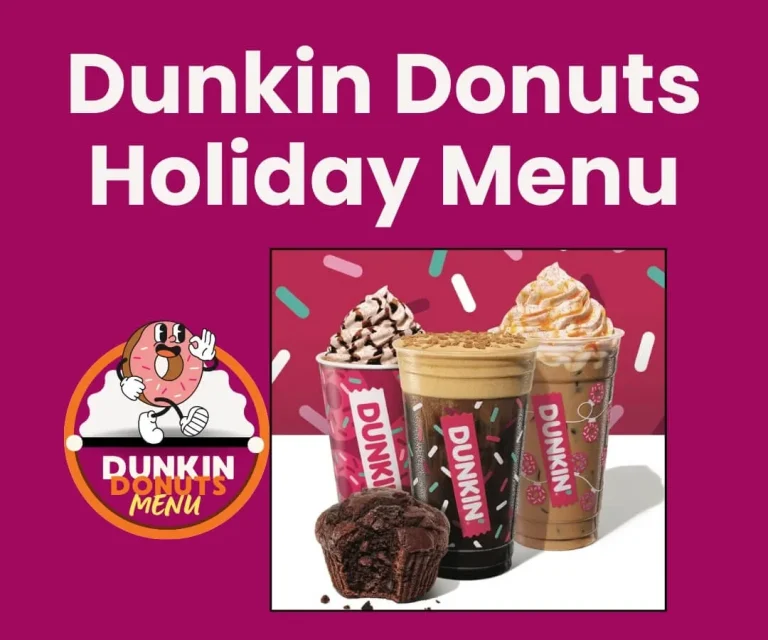 Dunkin’ Donuts Holiday Hours